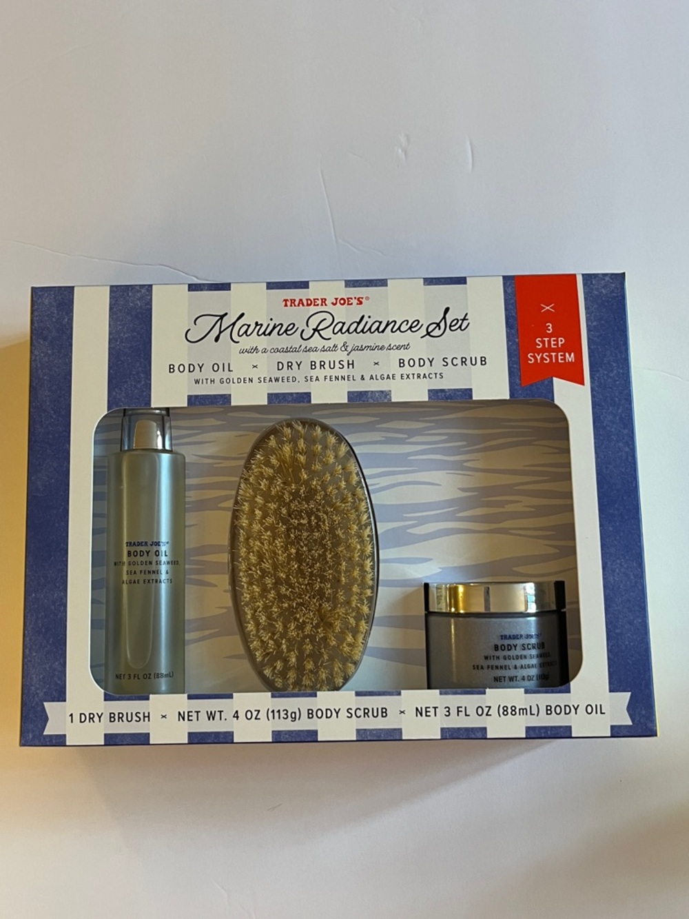 Trader Joe’s Marine Radiance Set 3 Step System NIB